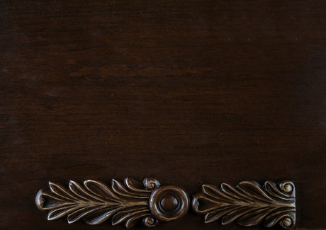 Balthasar Brown Sofa Table by Homelegance at Eve Furniture