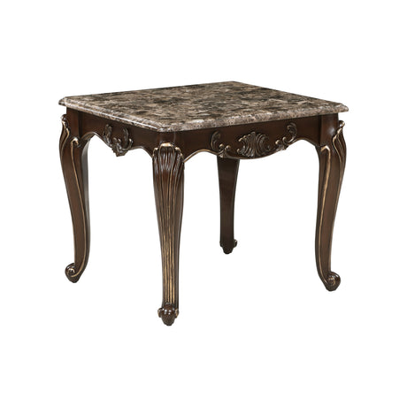 Balthasar Brown Sofa Table by Homelegance at Eve Furniture