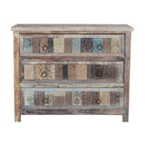 Baltim Butterwood Blend 3 Drawer Cabinet by Classic Home at Eve Furniture