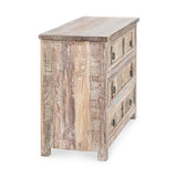 Baltim Butterwood Blend 3 Drawer Cabinet by Classic Home at Eve Furniture