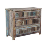 Baltim Butterwood Blend 3 Drawer Cabinet by Classic Home at Eve Furniture