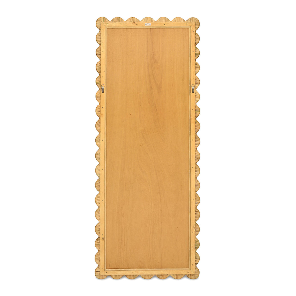 Bama 29.1" x 75" Long Natural Rattan Wall Mirror by TOV Furniture at Eve Furniture