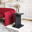 Bama Black Side Table by Zuomod at Eve Furniture