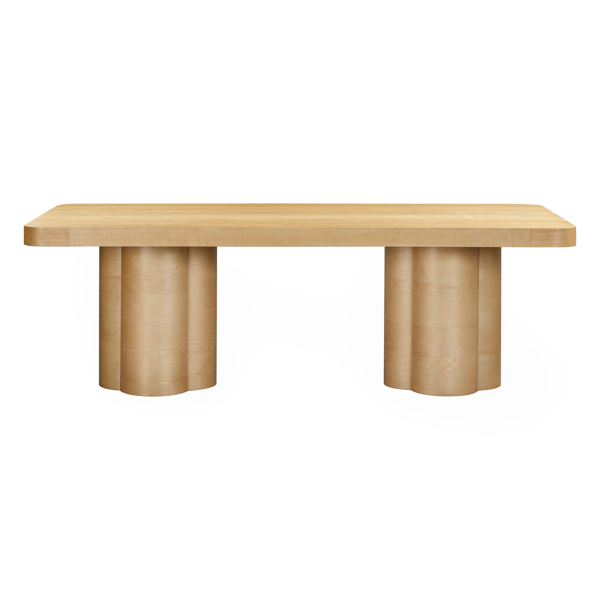 Bambi Ash 90" Rectangular Dining Table by TOV Furniture at Eve Furniture