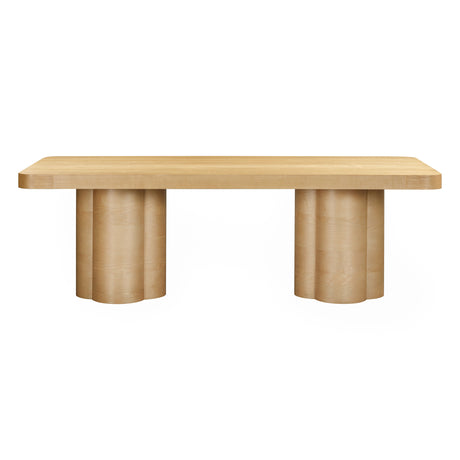 Bambi Ash 90" Rectangular Dining Table by TOV Furniture at Eve Furniture