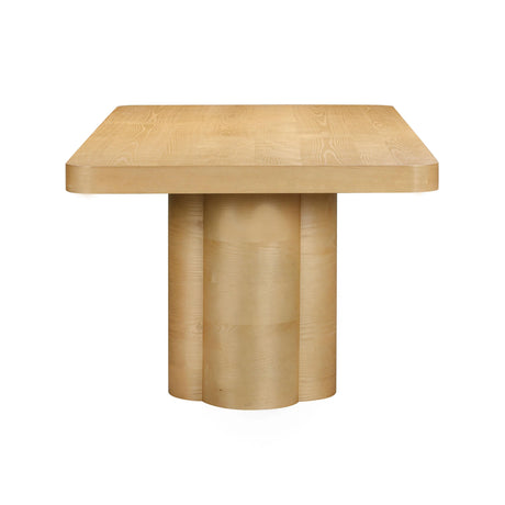 Bambi Ash 90" Rectangular Dining Table by TOV Furniture at Eve Furniture
