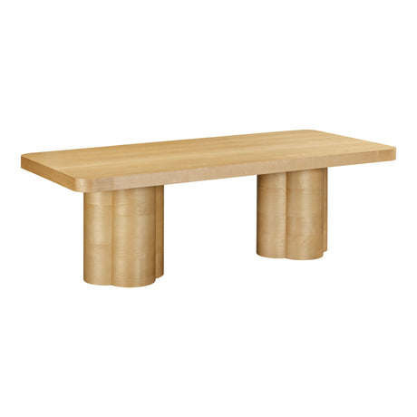 Bambi Ash 90" Rectangular Dining Table by TOV Furniture at Eve Furniture