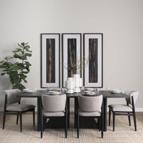 Bamboo Relief II by Studio M a handmade Original Framed Artwork under Glass by Mercana at Eve Furniture