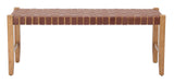 Bandani Brown Bench by Zuomod at Eve Furniture