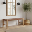 Bandani Brown Bench by Zuomod at Eve Furniture