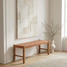 Bandani Tan Bench by Zuomod at Eve Furniture