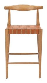 Bandani Tan Counter Stool by Zuomod at Eve Furniture