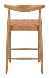 Bandani Tan Counter Stool by Zuomod at Eve Furniture