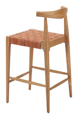 Bandani Tan Counter Stool by Zuomod at Eve Furniture
