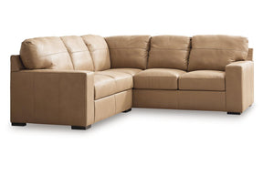 Bandon Toffee 2-Piece Sectional by Ashley at Eve Furniture