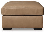 Bandon Toffee Oversized Accent Ottoman by Ashley at Eve Furniture