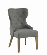 Baney Gray Tufted Upholstered Dining Chair