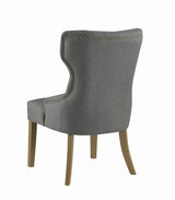 Baney Gray Tufted Upholstered Dining Chair