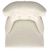 Baney Upholstered Parson Dining Side Chair with Tufted Back Beige by Coaster at Eve Furniture