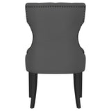 Baney Upholstered Parson Dining Side Chair with Tufted Back Grey by Coaster at Eve Furniture