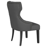 Baney Upholstered Parson Dining Side Chair with Tufted Back Grey by Coaster at Eve Furniture