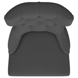 Baney Upholstered Parson Dining Side Chair with Tufted Back Grey by Coaster at Eve Furniture