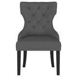Baney Upholstered Parson Dining Side Chair with Tufted Back Grey by Coaster at Eve Furniture
