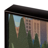 Banff Go Canada (SM) by Mercana Studio a Hand Embellished Decograph Framed Art Print by Mercana at Eve Furniture