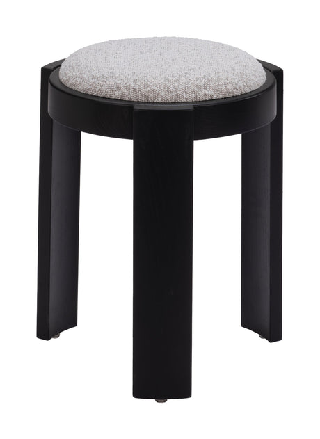 Banjul Misty Gray Ottoman by Zuomod at Eve Furniture