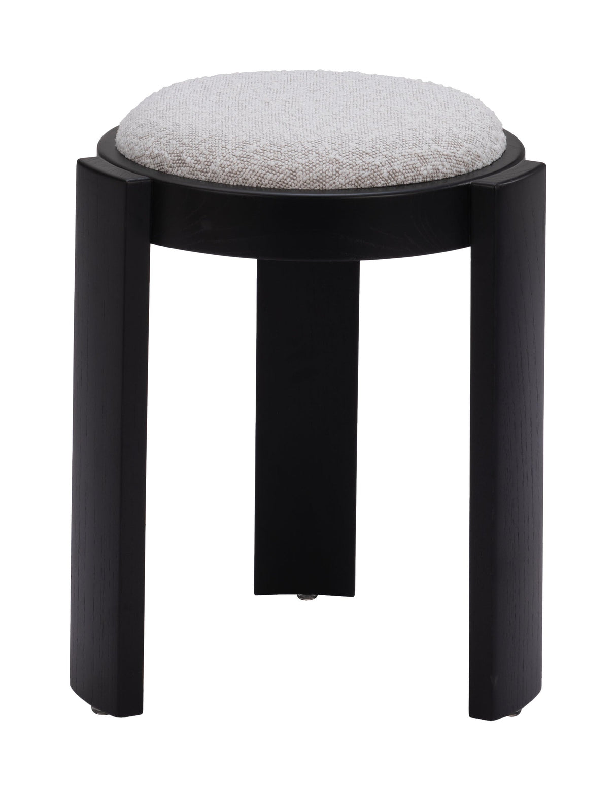 Banjul Misty Gray Ottoman by Zuomod at Eve Furniture