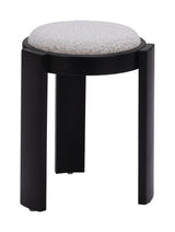 Banjul Misty Gray Ottoman by Zuomod at Eve Furniture