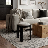 Banjul Misty Gray Ottoman by Zuomod at Eve Furniture