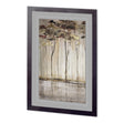 Bank of Birch I by Mercana Studio a Hand Embellished Textured Framed Art Print Matted under Glass by Mercana at Eve Furniture