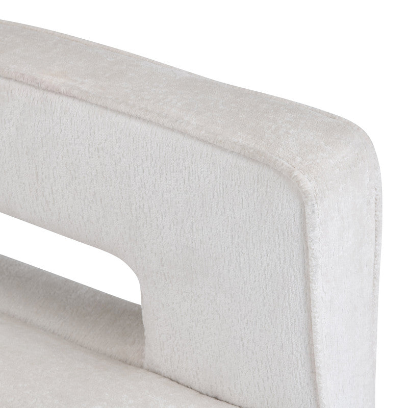Banks White Accent Chair by Crestview at Eve Furniture