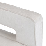 Banks White Accent Chair by Crestview at Eve Furniture