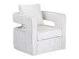 Banks White Accent Chair by Crestview at Eve Furniture