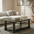 Bannette Dark Brown Coffee Table by Ashley at Eve Furniture