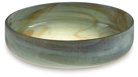 Bannington Sage Green Bowl by Ashley at Eve Furniture