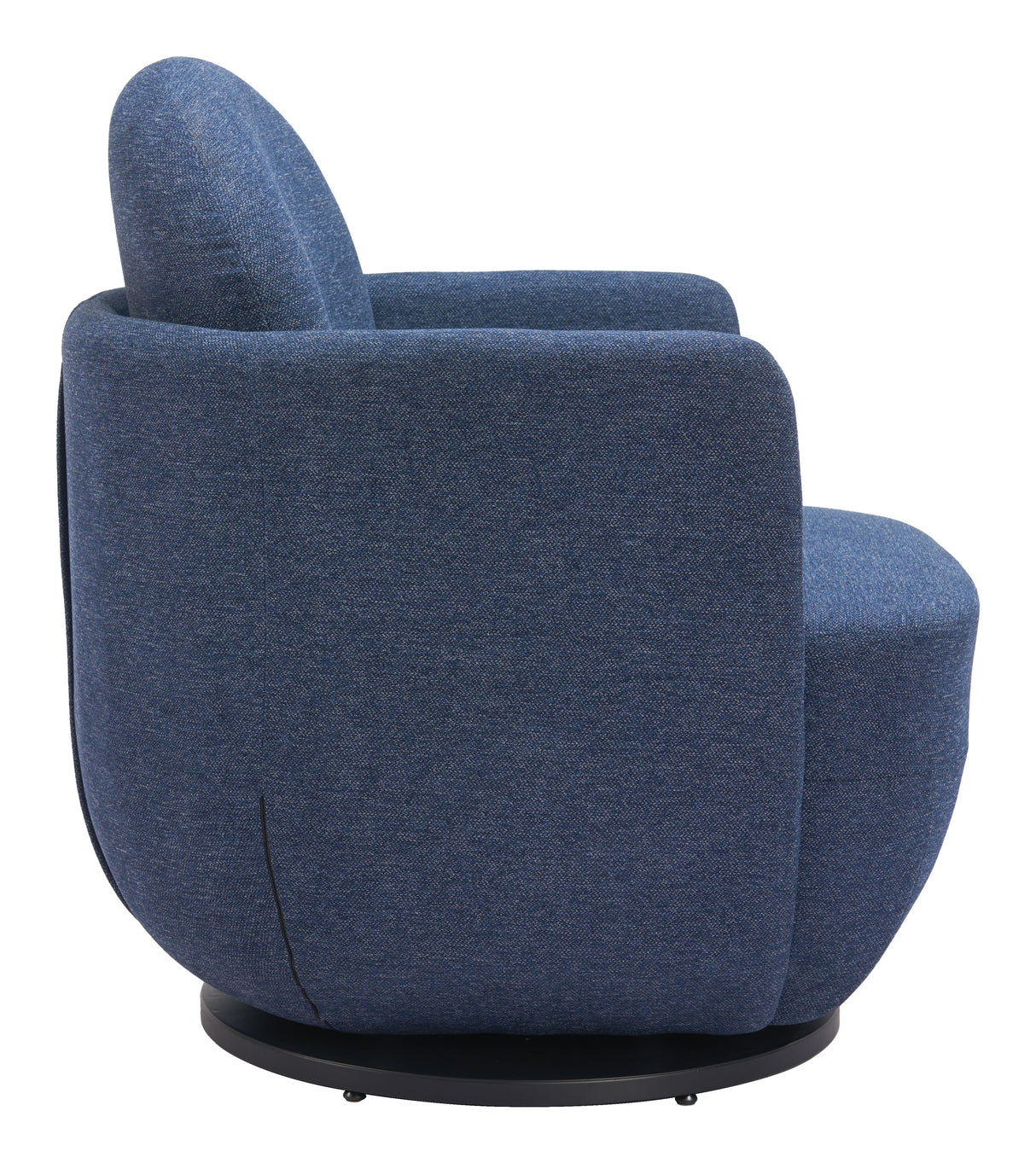 Bant Blue Swivel Chair by Zuomod at Eve Furniture
