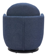 Bant Blue Swivel Chair by Zuomod at Eve Furniture