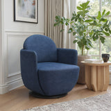 Bant Blue Swivel Chair by Zuomod at Eve Furniture