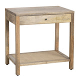 Barbados Brown Side Table by Crestview at Eve Furniture