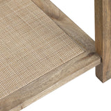 Barbados Brown Side Table by Crestview at Eve Furniture