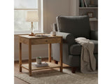 Barbados Brown Side Table by Crestview at Eve Furniture
