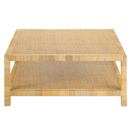 Barbados Natural Cocktail Table by Crestview at Eve Furniture