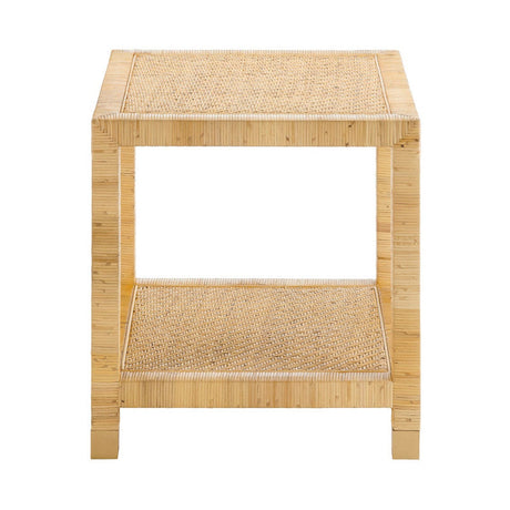 Barbados Natural End Table by Crestview at Eve Furniture