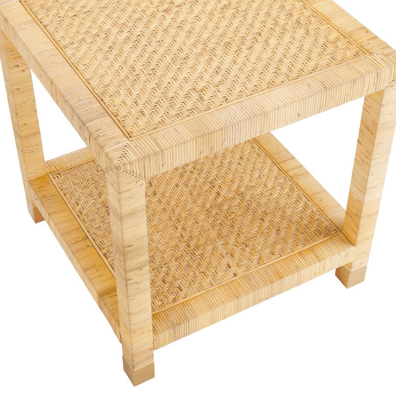 Barbados Natural End Table by Crestview at Eve Furniture