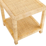 Barbados Natural End Table by Crestview at Eve Furniture