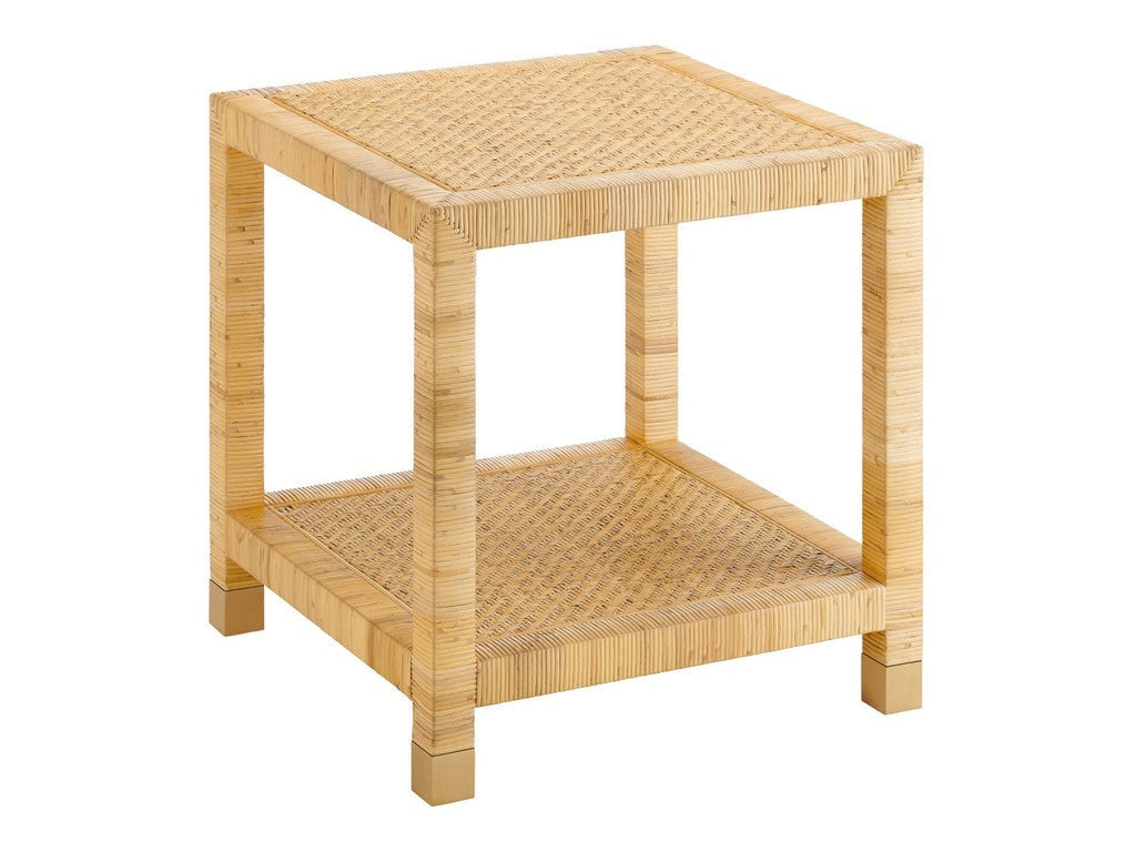 Barbados Natural End Table by Crestview at Eve Furniture