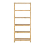 Barbados Natural Etagere by Crestview at Eve Furniture